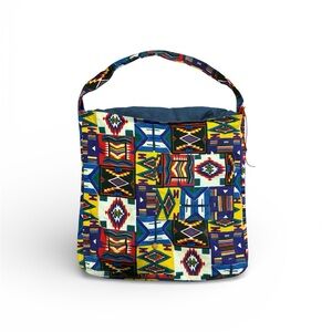 Vibrant Geometric Women's Shoulder Bag